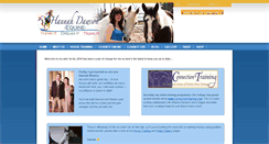 Desktop Screenshot of hannahdawsonequine.co.uk